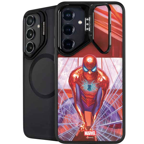 Marvel Spiderman Web Slinger Galaxy S25 Kickstand Case